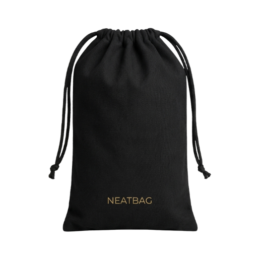 Shoe Bags Slim (black) - for him (2-Pack)