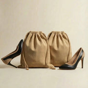 Shoe Bags (brown) - for her (2-Pack)
