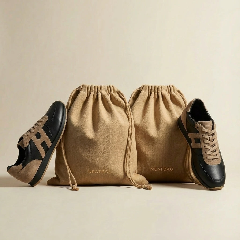 Sneaker Bags (brown) - for her (2-Pack)